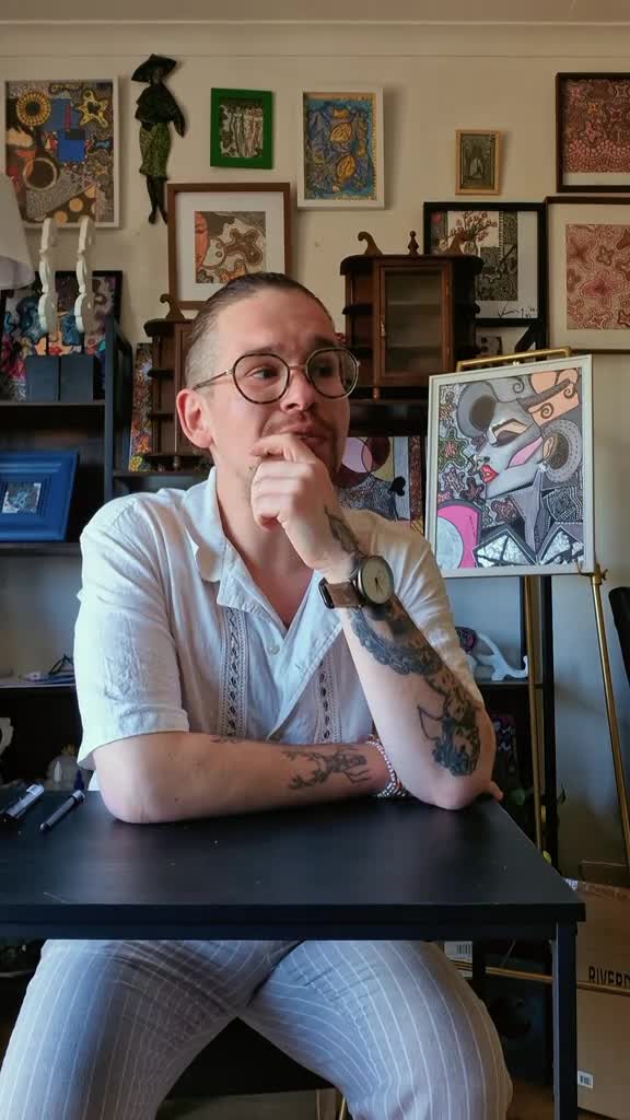 Kunstenaar Jordy Windis deelt blaam uit aan gemeentebestuur Denderleeuw